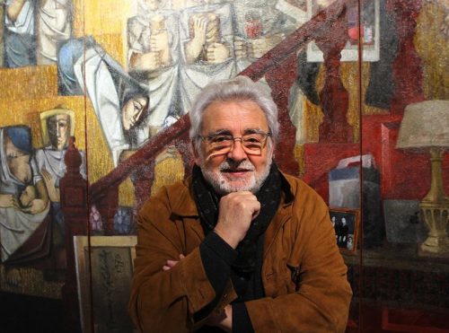 Casa de Cultura, Visita guiada d'Àlvar Suñol, una antològica des del 1954 al 2014